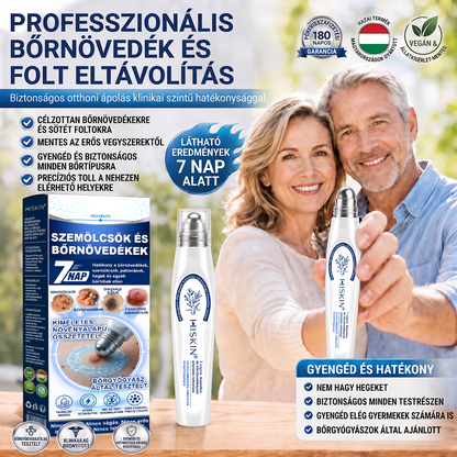 Hivatalos Márkabolt | 🚢 Hiskin® 7 napos Szemölcseltávolító Roll-on Ápoló Folyadék (Fájdalommentes rollerball technológia, hegek nélkül) 🐬